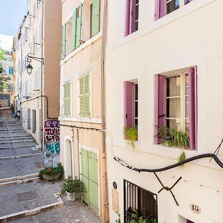 Ferienwohnung Le Boheme Du Panier Marseilles Exterior foto